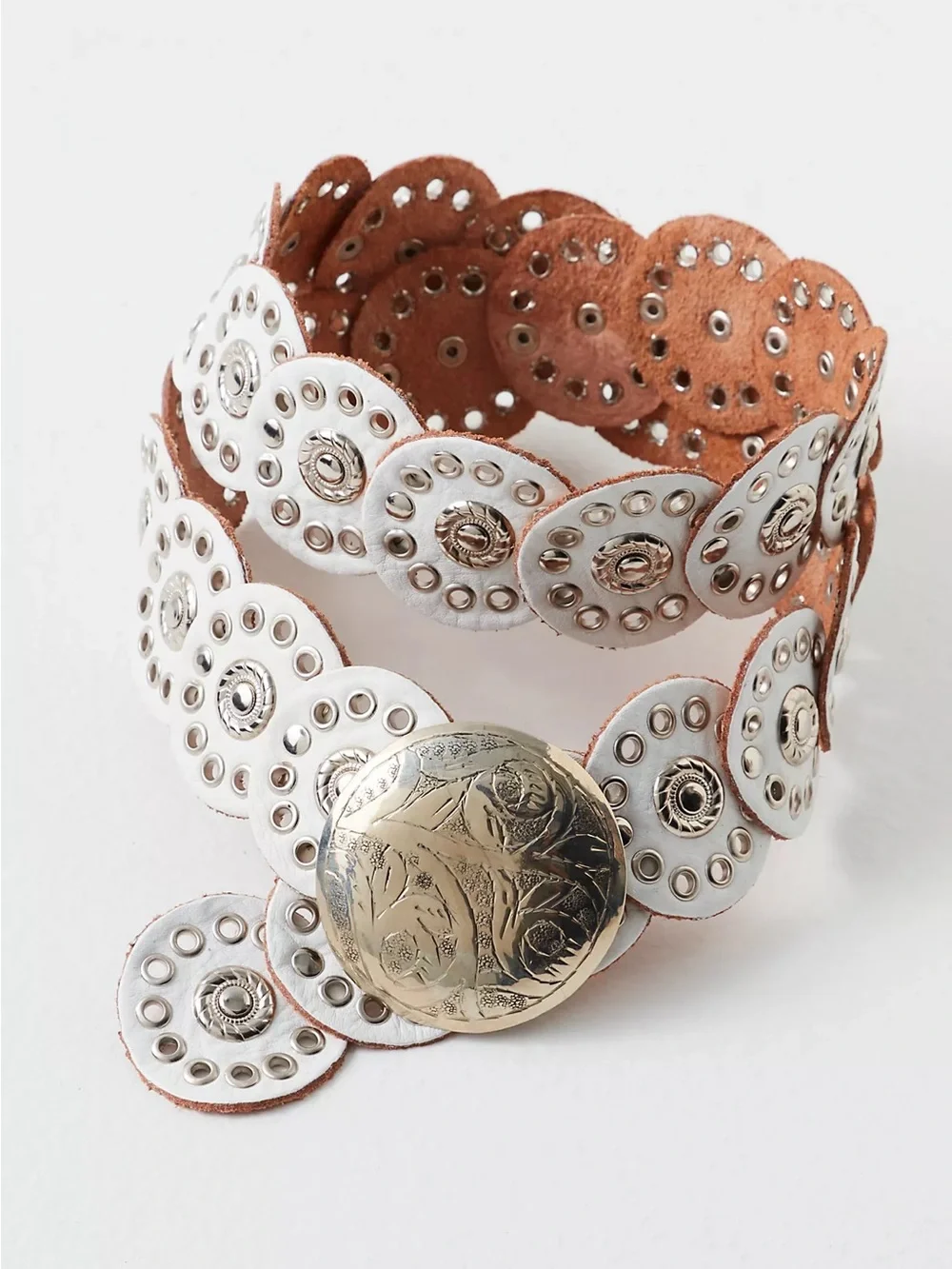 FREE PEOPLE | ✨NEW✨ Follow Your Arrow Belt in Optic White